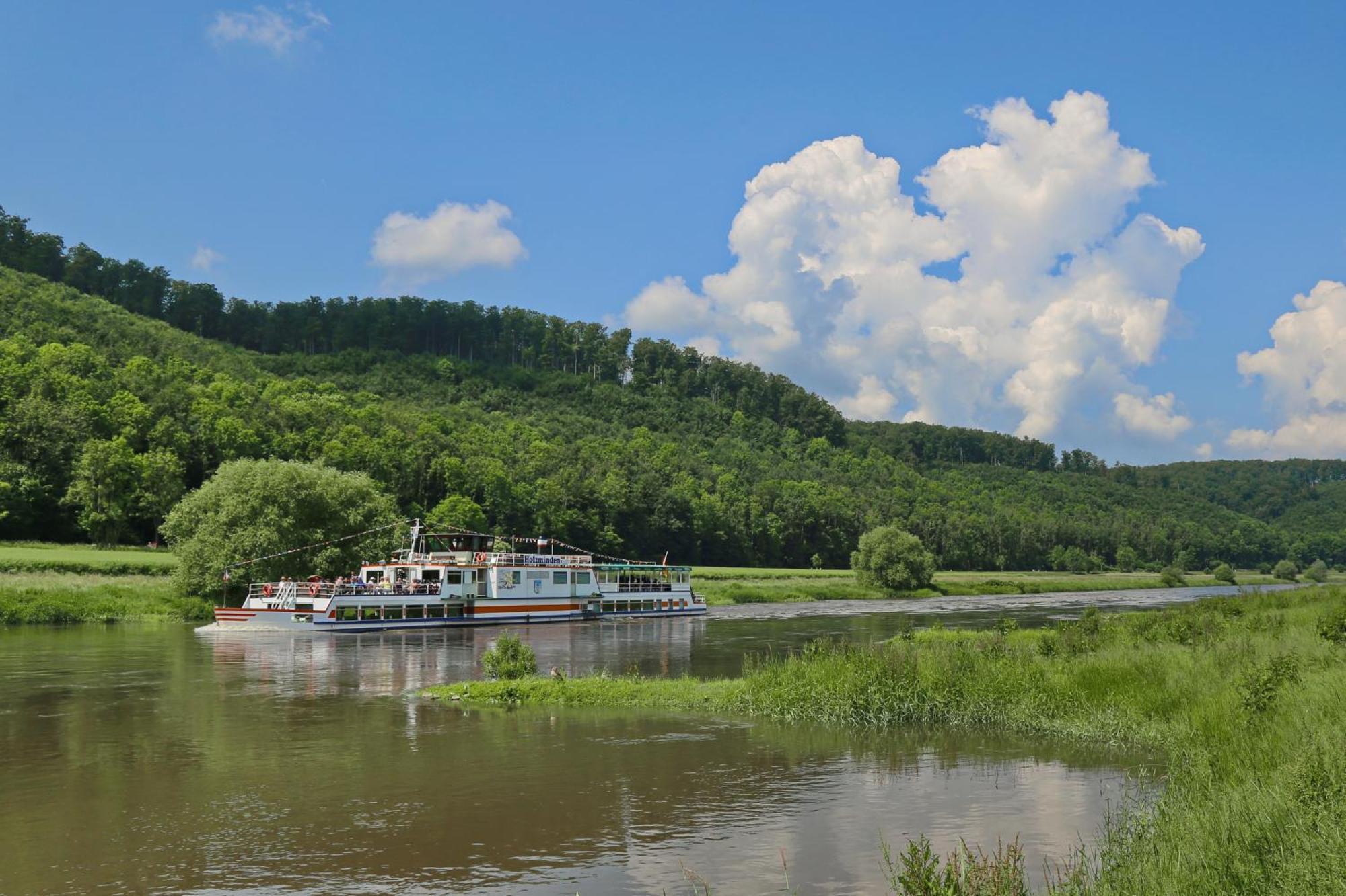Ferienwohnungen Am Weserstrand Bodenwerder Zewnętrze zdjęcie