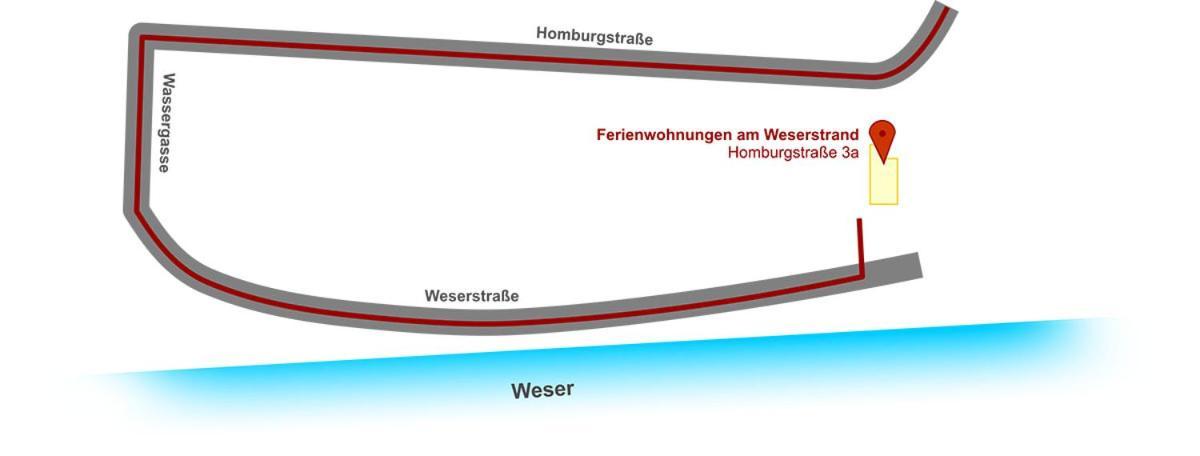 Ferienwohnungen Am Weserstrand Bodenwerder Zewnętrze zdjęcie